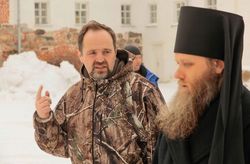 Фото В. Гречихин, Соловецкий монастырь посетил министр природных ресурсов и экологии России