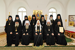 Фото свящ. Игорь Палкин, Святейший Патриарх Кирилл совершил Божественную литургию в Соловецком монастыре
