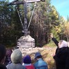 Руководитель Воскресной школы Галина Мацко рассказала о надписях на кресте