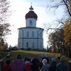 Вид на храм со стороны смотровой площадки