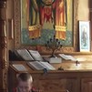 В храме