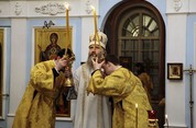 Визит на Соловки владыки Феогноста, архиепископа Сергиево-Посадского (2013)