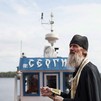 Освящение катера «Преподобный Сергий»