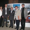 Автор фото-проекта Г. Смирнов с организаторами показа в Тулузе (2010)