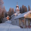 Февральский день в Голгофо-Распятском скиту 