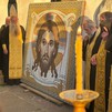 Освящение мозаичного образа «Спас Нерукотворный»