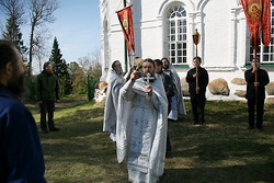 Богослужения праздника Вознесения Господня и дня памяти равноапостольных Мефодия и Кирилла