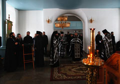 Панихида по Патриарху Никону