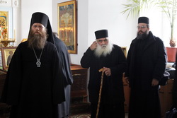 Соловки посетил настоятель афонского монастыря Святого Павла