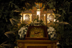 Рождественское богослужение на Московском подворье Соловецкого монастыря