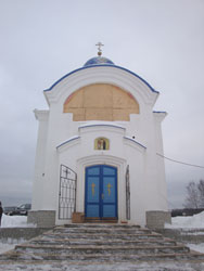 Храм Благовещения Пресвятой Богородицы в пос. Красная горка , Состоялось первое богослужение на подворье Соловецкого монастыря в Санкт-Петербурге