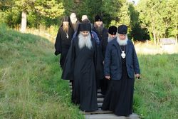 Святейший Патриарх Кирилл прибыл на Соловки и посетил Филипповскую пустынь