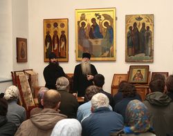 Соловецкий монастырь посетил схиархимандрит Иоаким (Парр) Соловецкий монастырь посетил схиархимандрит Иоаким (Парр)