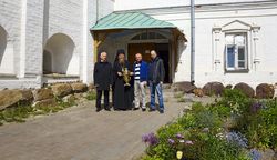 Фото М. Скрипкин, Соловецкий монастырь посетила официальная делегация из Тулы