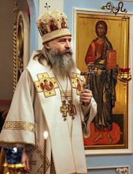 Архиепископ Феогност возглавил Литургию в Соловецком монастыре