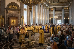Фото пресс-служба Санкт-Петербургской митрополии, В Санкт-Петербурге прошли мероприятия, посвященные 600-летию основания первого монашеского поселения на Соловках